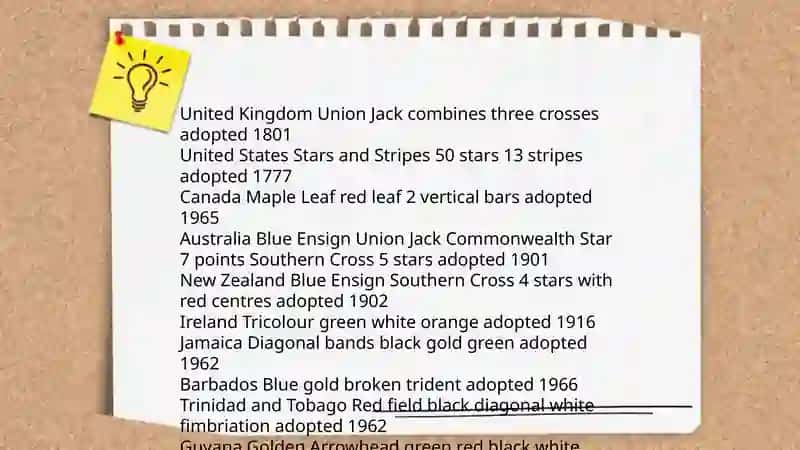 National symbols of English speaking countries 3