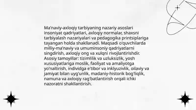Ma'naviy-axloqiy tarbiya 3