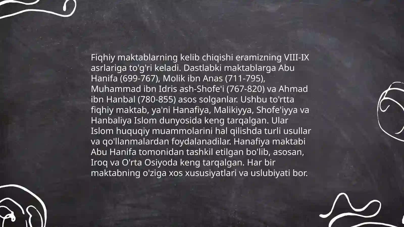 Islomning fiqhiy maktablari 3