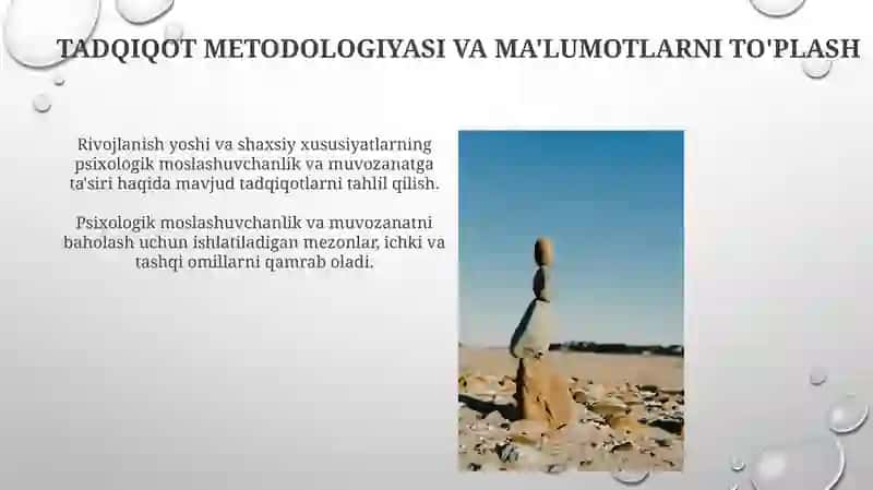 Psixologik moslashuvchanlik va muvozanatni baholash mezonlari 3