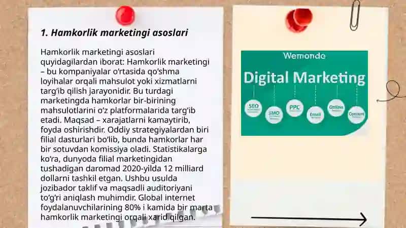 Hamkorlik marketing strategiyalari 3