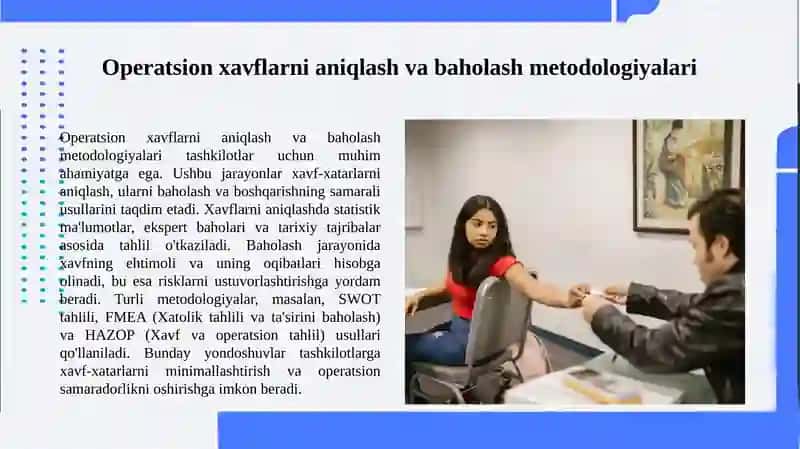 Operatsion xavflarni aniqlash va baholash metodologiyalari 3