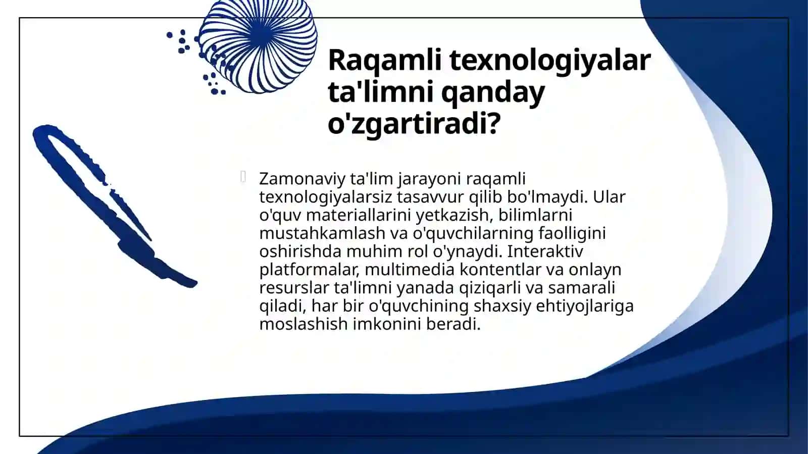 Raqamli va innovatsion yondashuvlarni amaliyotda joriy etuvchi tarbiyachi 3