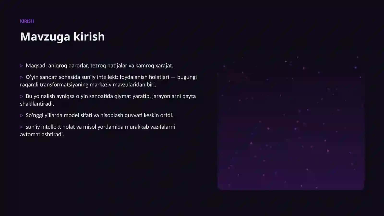 Sun'iy Intellekt - Premium Taqdimot 3