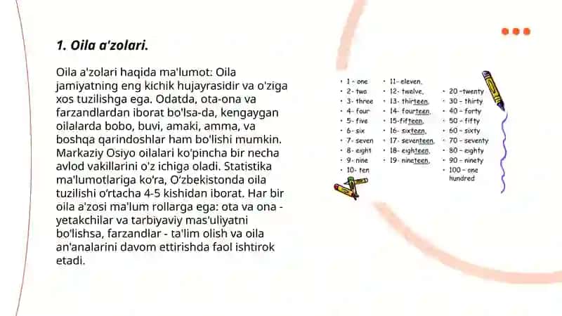 "Ilk qadam" davlat o'quv dasturi 3