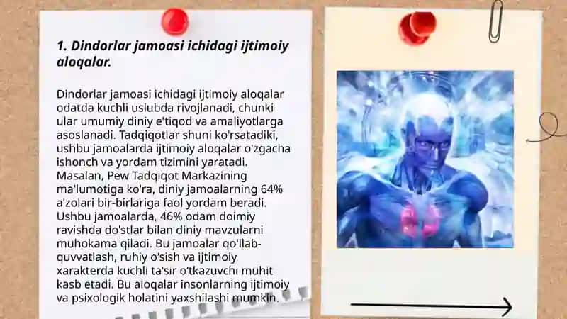 Dindorlar jamoasi ijtimoiy -psixologik muomolari 3