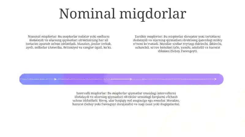 O'Lchanadigan Kattaliklarning Sifat Va Miqdor Tasniflari 3