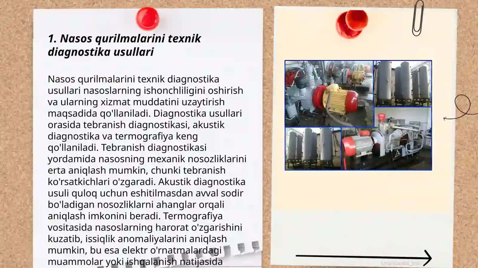 Nasos qurilmalarini diagnostika qilish 3