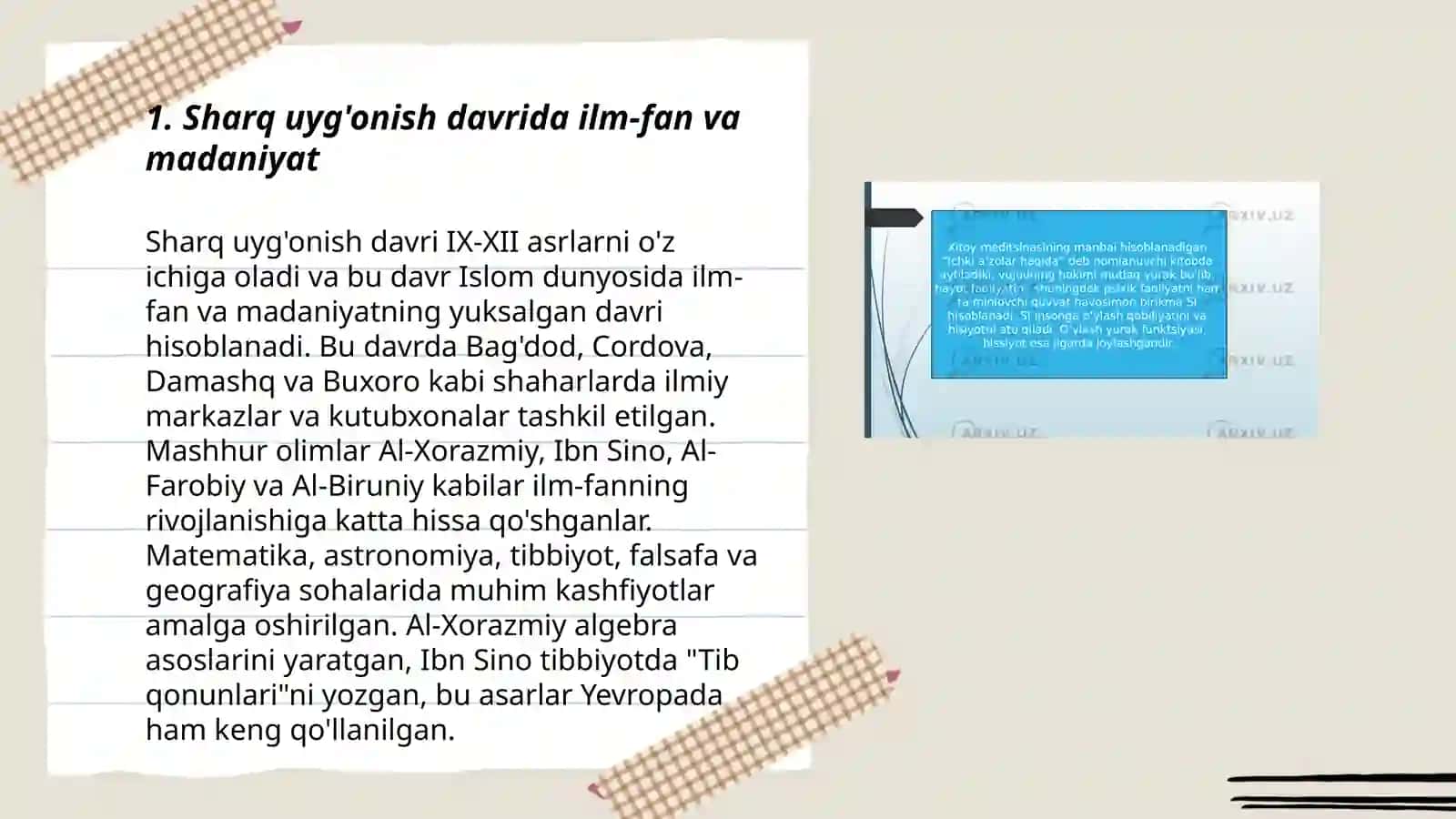 Sharq uyg'onish davrida pedagogik fikrlarning rivojlanishi 3
