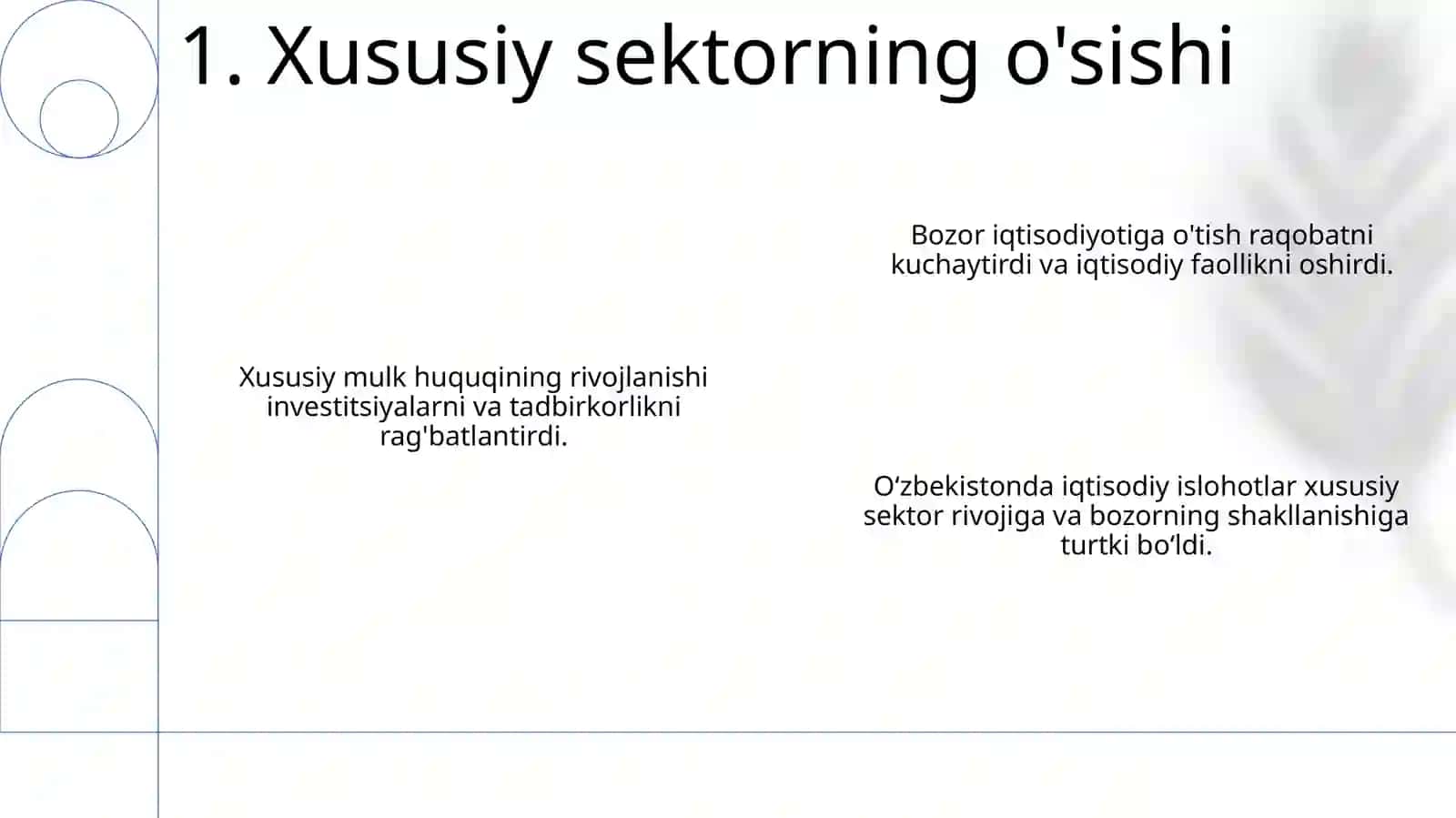 O'zbekistonda bozor iqtisodiyotlarining rivojlanishi 3