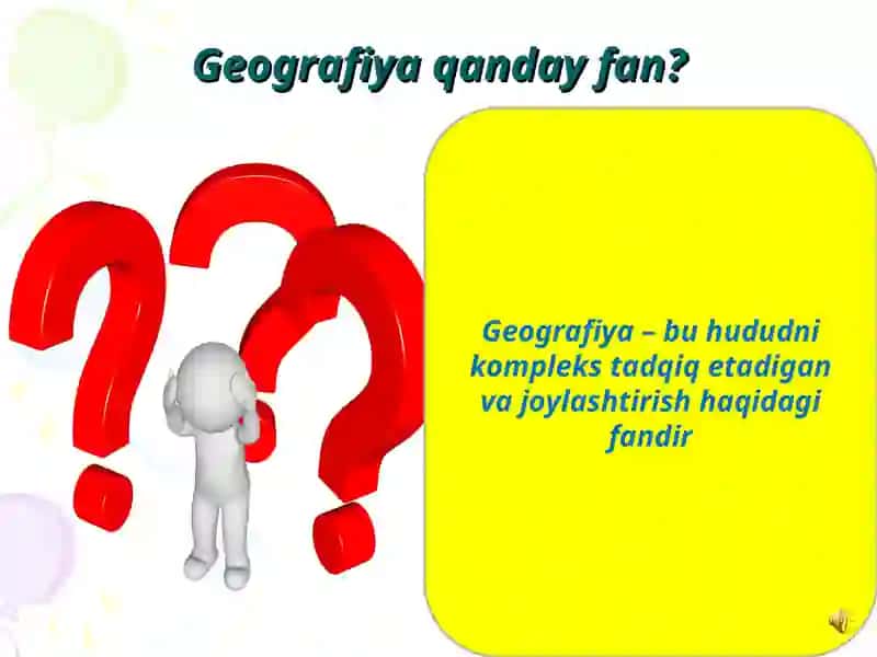 Iqtisodiy va ijtimoiy geografiya asoslari 3