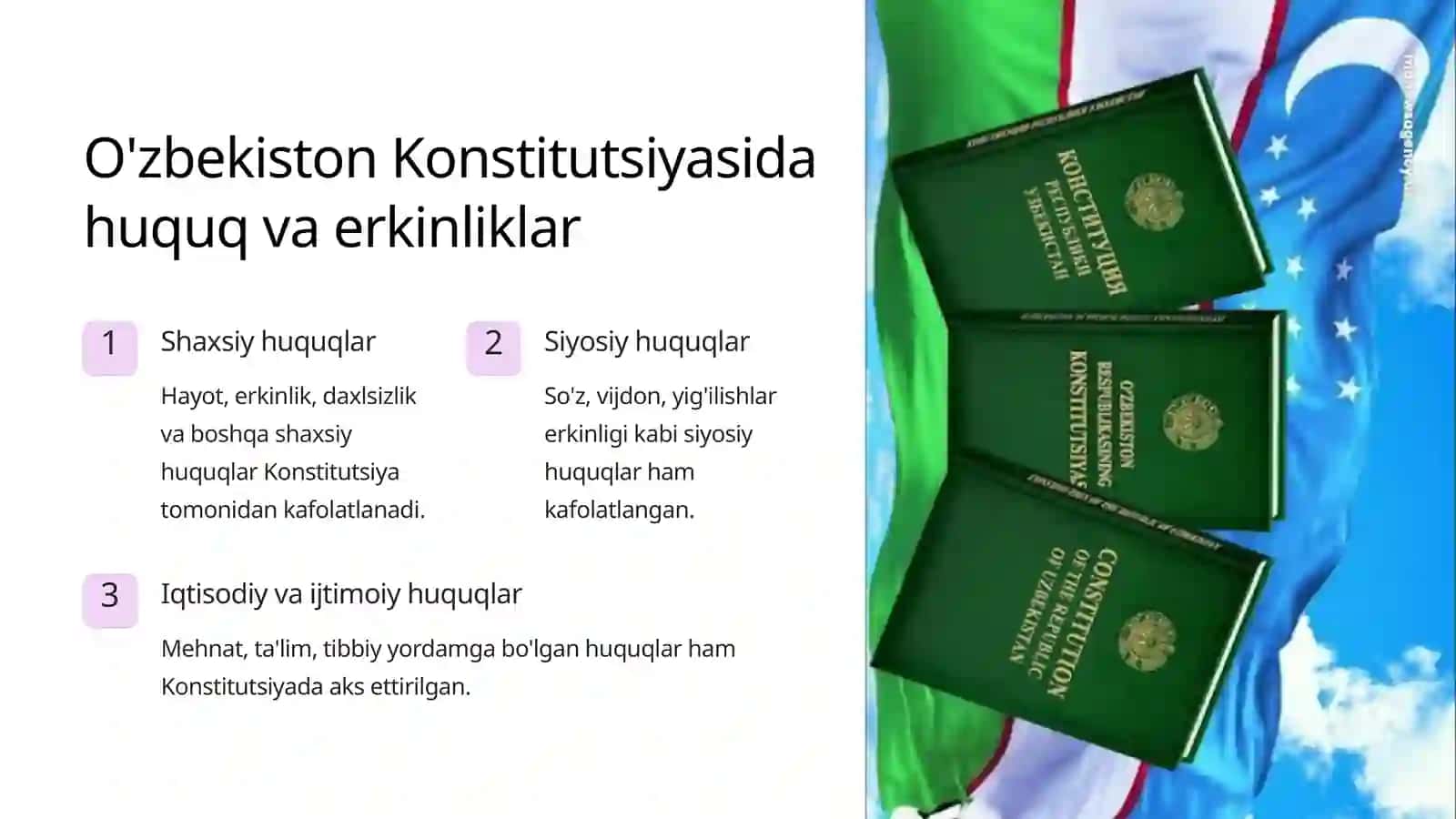 Fuqarolarning huquq va erkinliklari kafolatlari 3