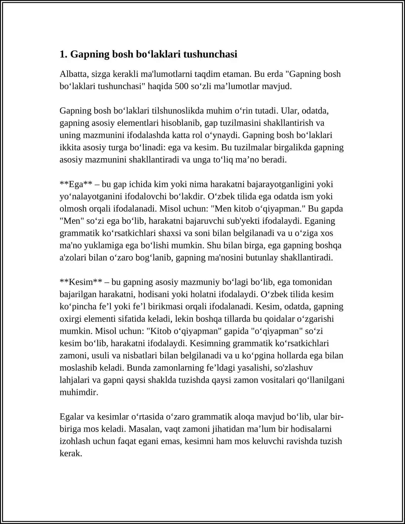 BOSHLANG'ICH SINF ONA TILI DARSLARIDA GAPNING BOSH BOLAKLARIMAVZUSINI O'RGANISH 3