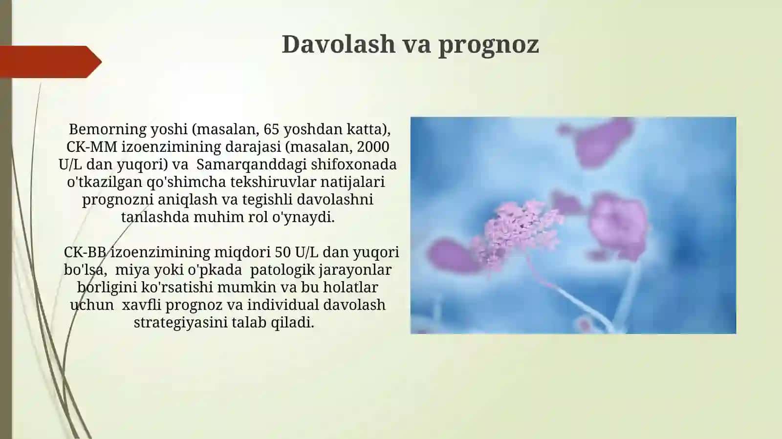 Kreatin fosfokinazaning izo shakllari va ularni aniqlashning klinikadagi ahamiyati 3
