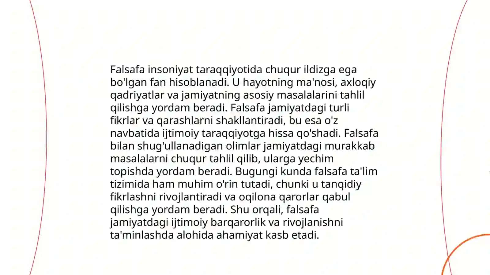 Falsafaning mohiyati va jamiyat taraqqiyotidagi roli 3