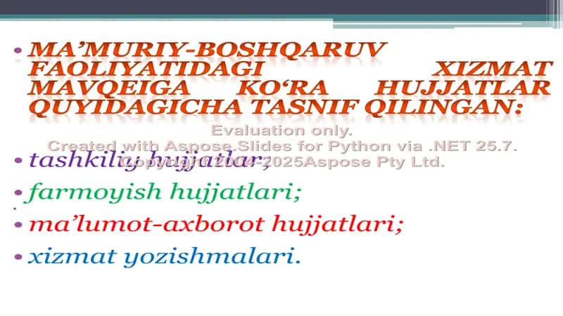 Sohaviy ma‘lumot-axborot hujjatlari 3