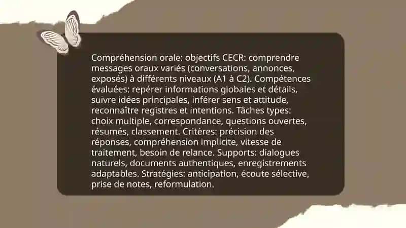 Activités de CECR 3