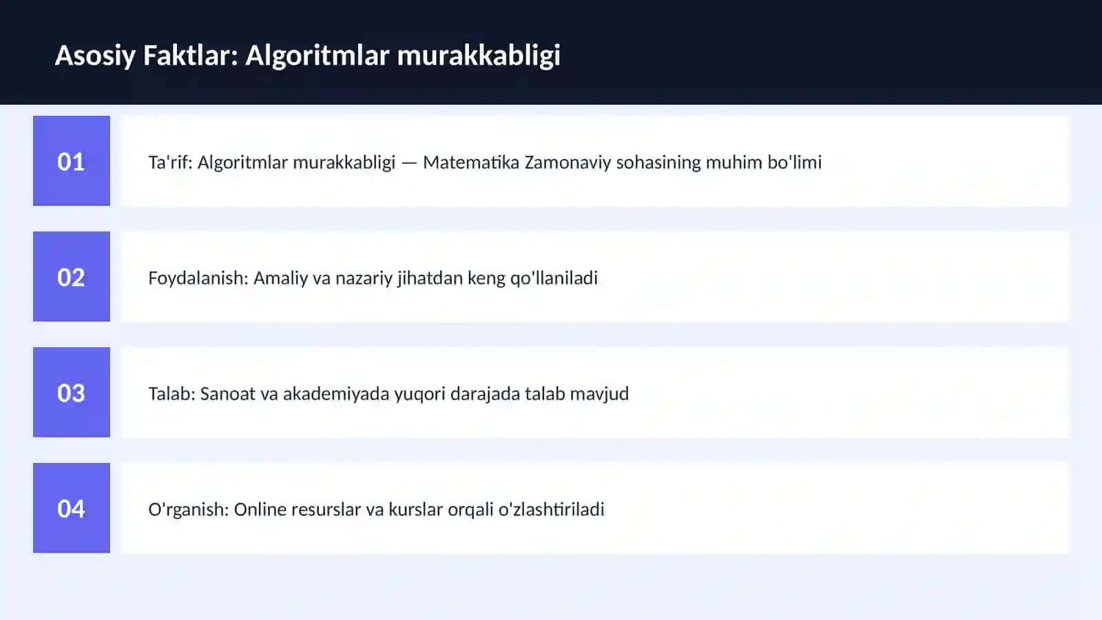 Algoritmlar murakkabligi 3