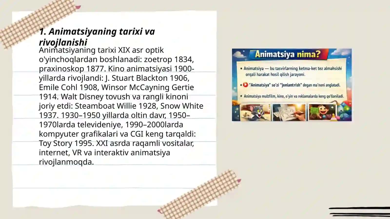 Animatsiya haqida 3