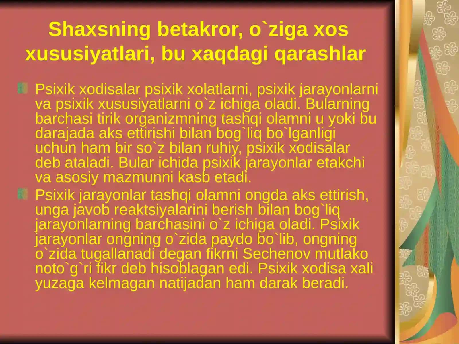 Shaxsning individual psixologik xususiyatlari 3