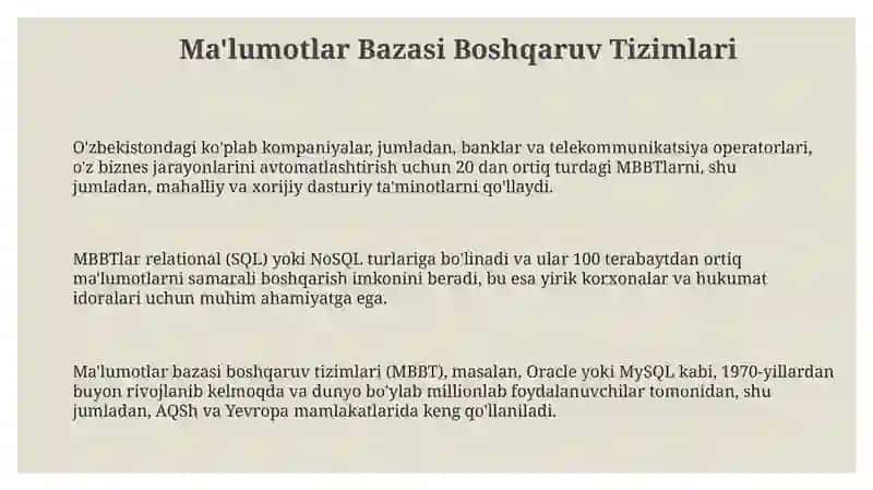 Amaliy Dasturiy Ta'minot Vositalari 3