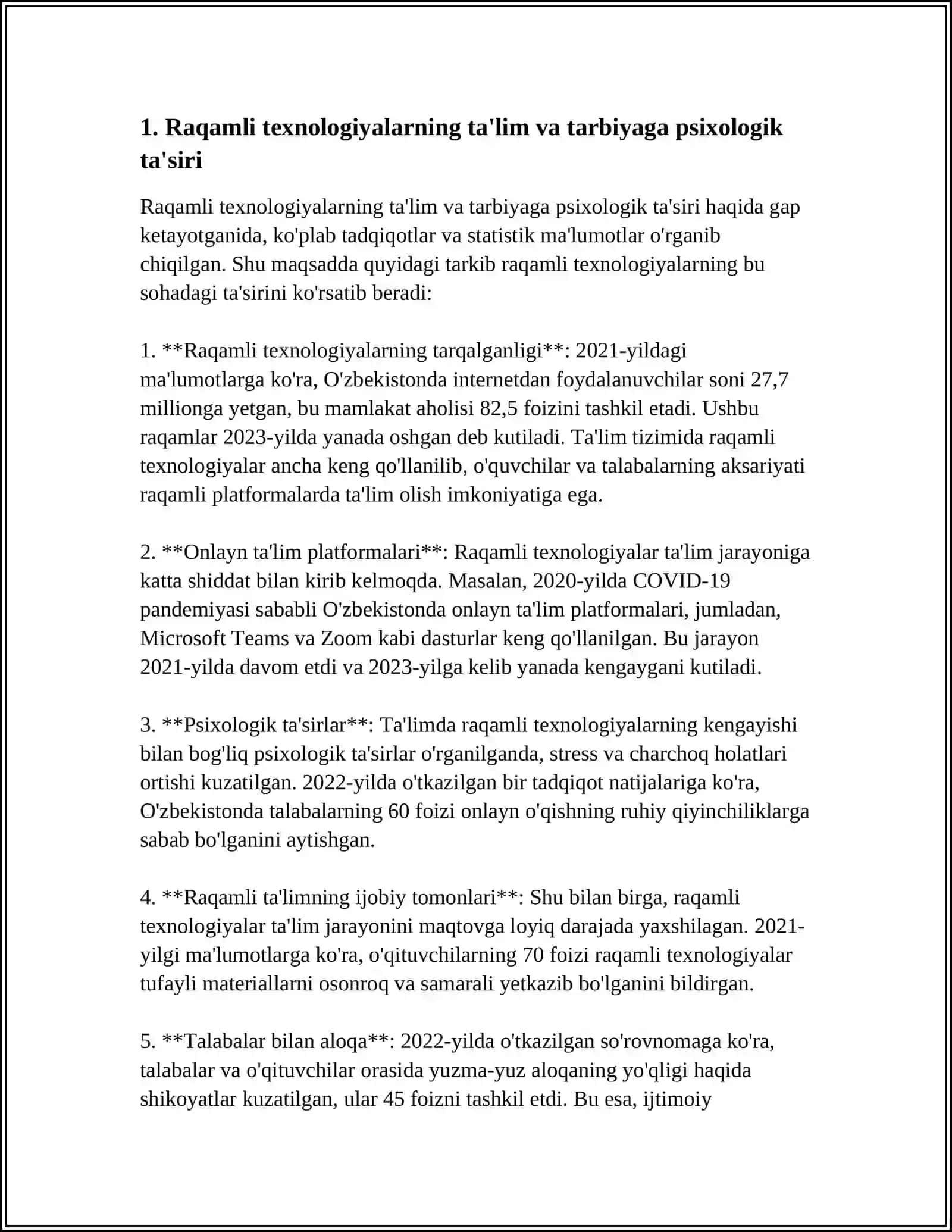 ZAMONAVIY JAMIYATDA TA'LIM VA TARBIYA PSIXALOGIYANING DOLZARB MASALARI 3