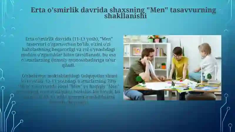 Erta o‘siprinlik davrida psixologik jarayonlarning shakllanishi xususiyatlari 3