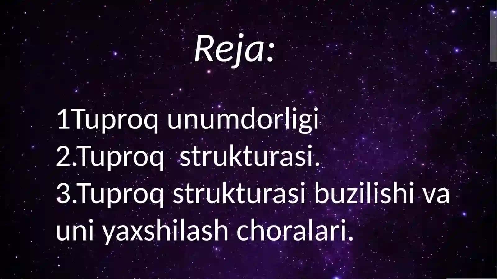 Tuproqshunoslik ta‘lim yo'nalishi 3