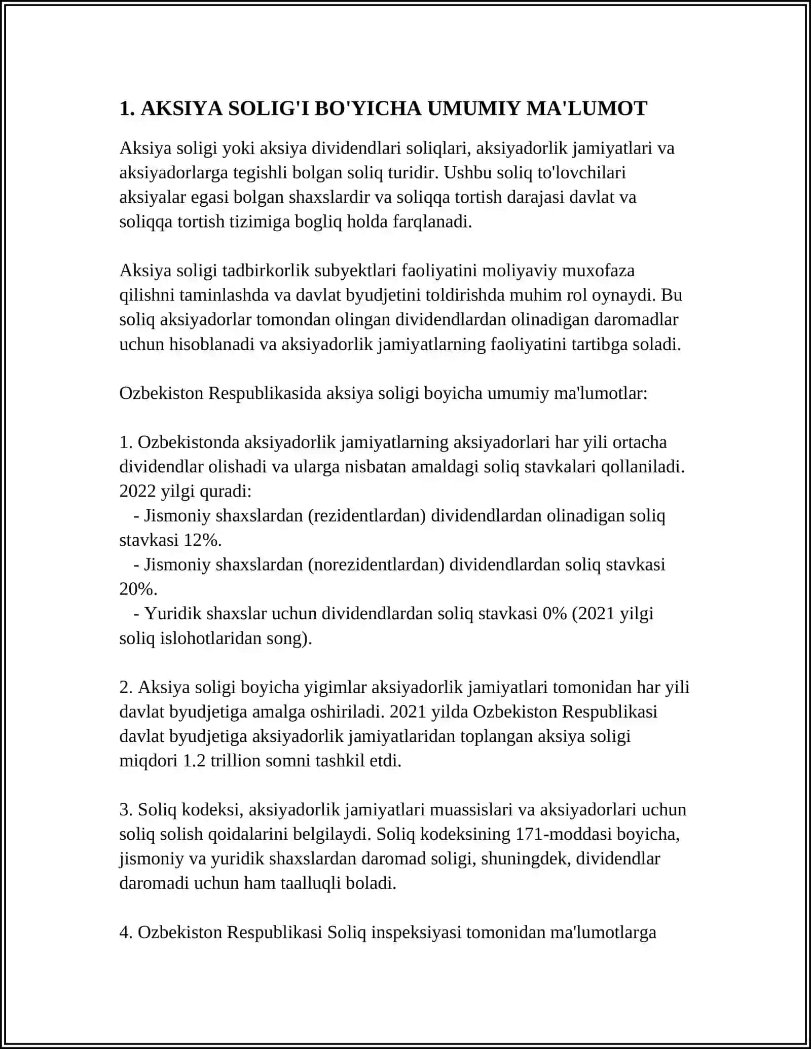 AKSIYA SOLIG'I 3
