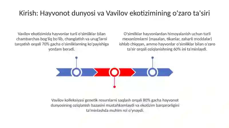 Hayvonot dunyosi vayaylov ekosistemasining o‘zaro ta’siri 3
