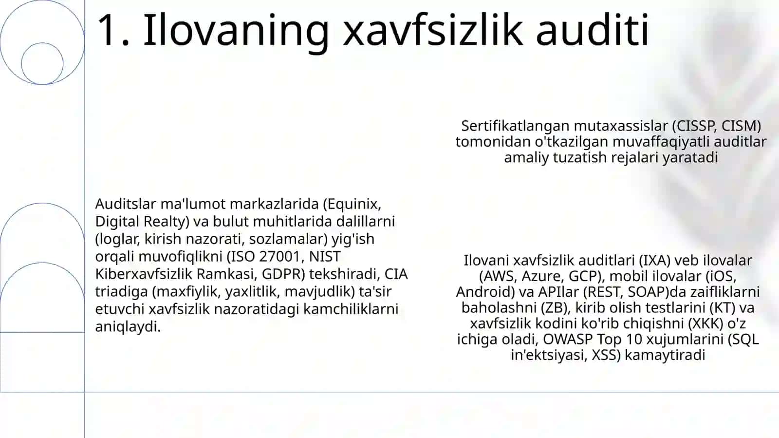 Ilovaning xavfsizlik auditi 3