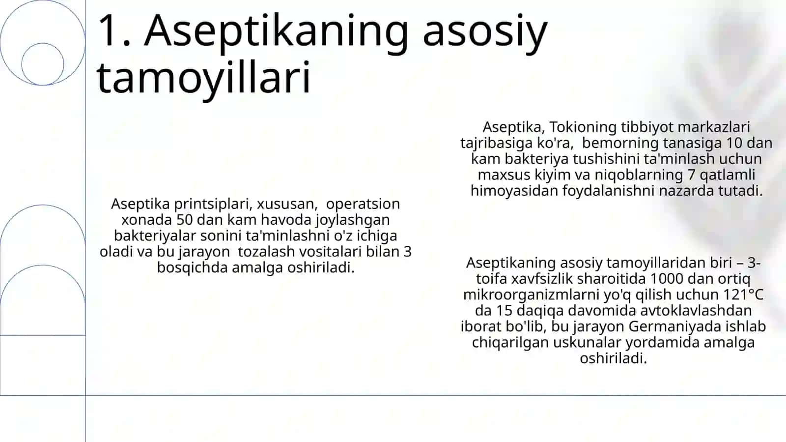 Aseptika va Antiseptika Amaliyoti 3