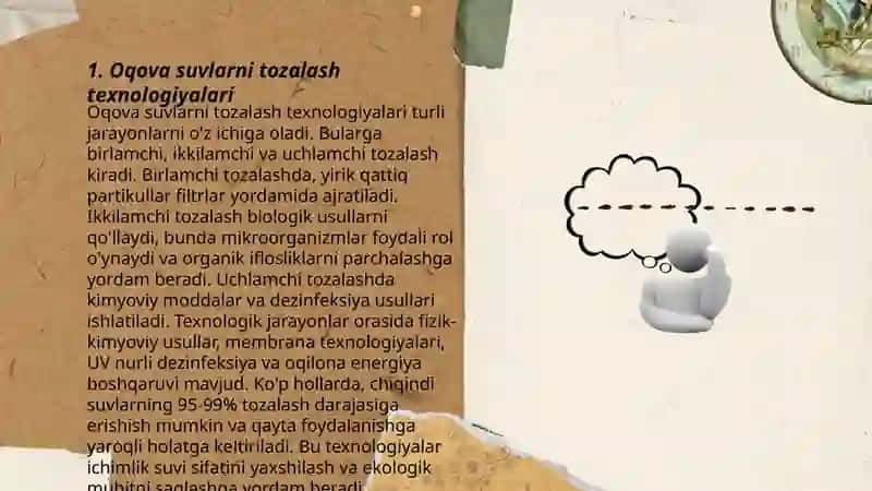 Oqova suvlarni tozalash texnologiyalari 3