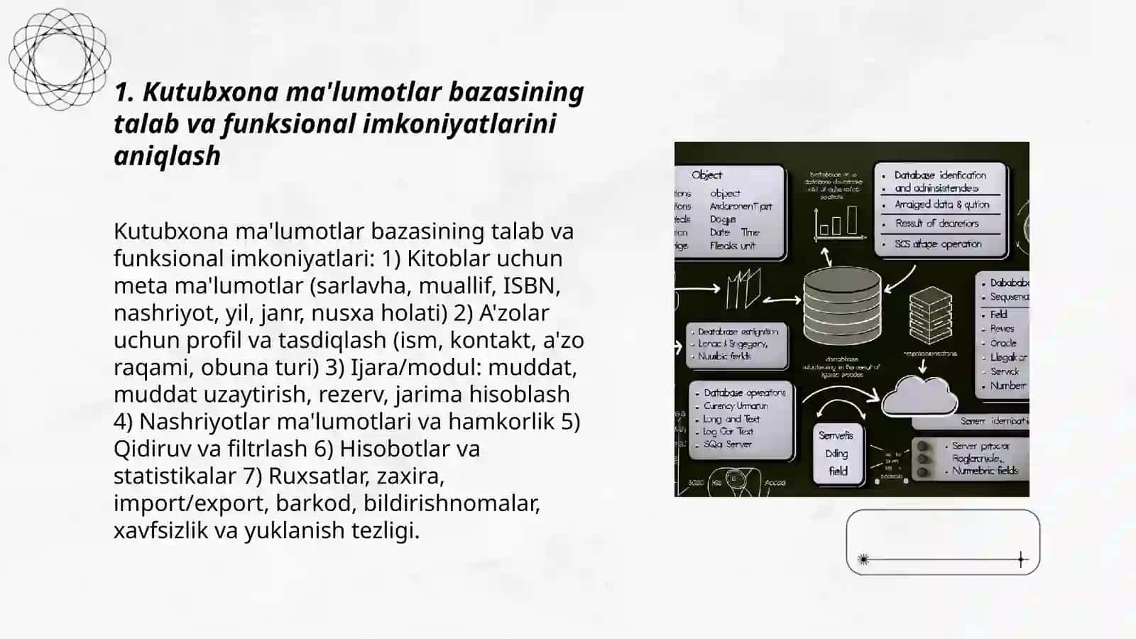 Kutubxona ma'lumotlar bazasini loyihalash 3
