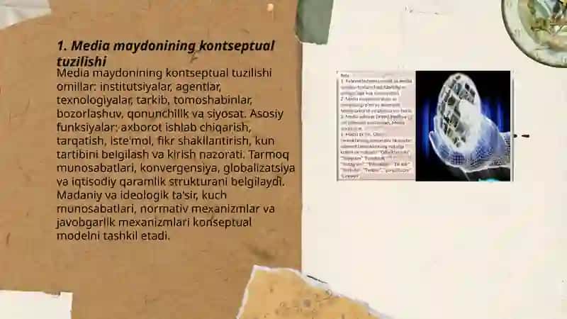 Media maydon tuzulishi va ta'siri 3