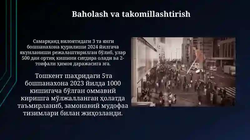 Baholash va takomillashtirish 3