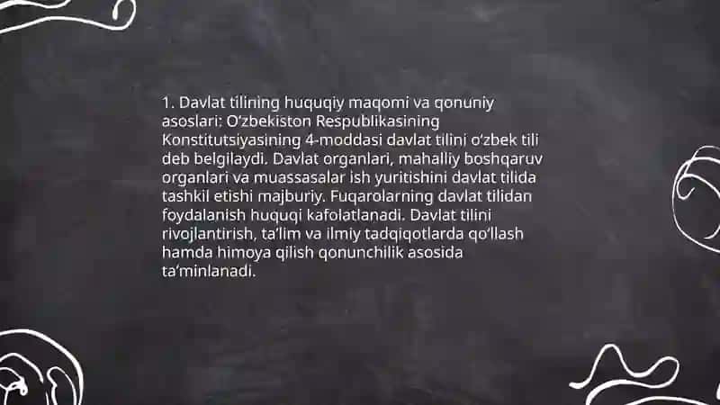 Davlat tilida ish yuritish asoslari 3