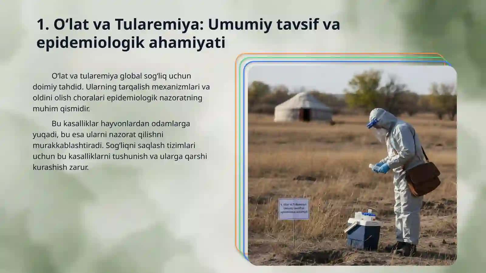 Yersinia pestis, Francisella tularensis keltirib chiqargan kasalliklar patogenezi, laborator tashhisi. Maxsus profilaktika va terapiyasi. 3