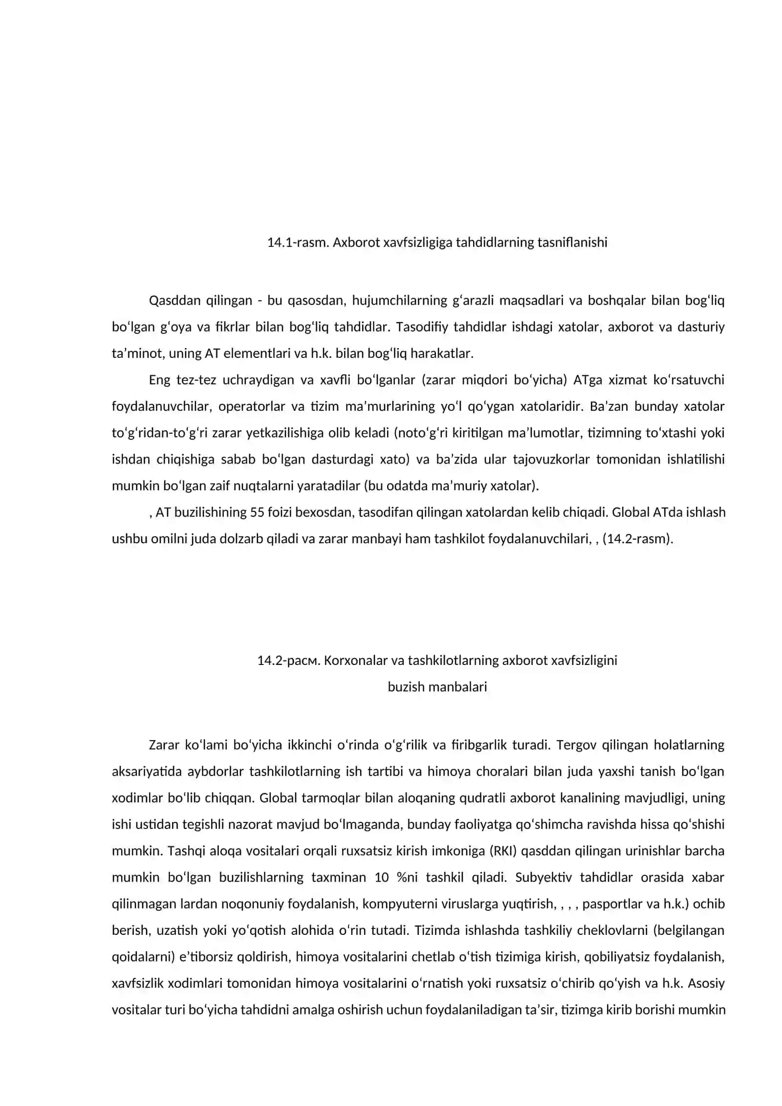 Axborot xavfsizligi ta’minlash uslublari 3