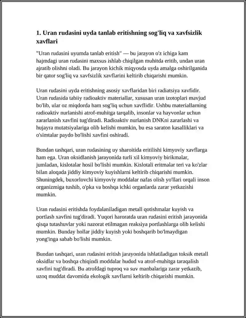 URAN RUDASINI UYUMDA TANLAB ERITISH 3