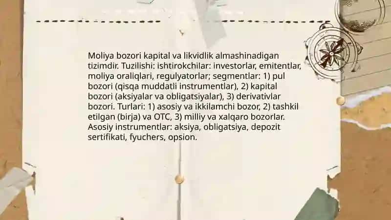 Moliya bozori 3