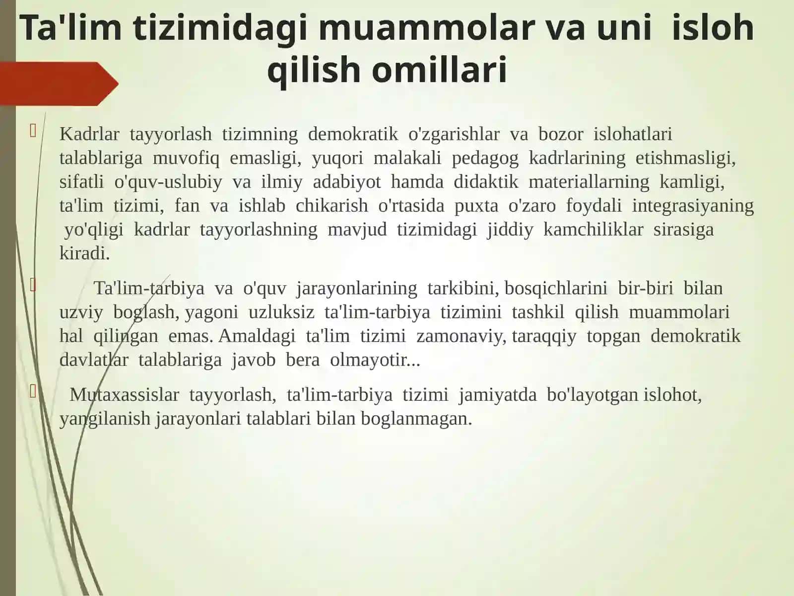 O’ZBEKISTON-FINLANDIYA INSTITUTI BURXONOVA ZINNURAXON TA'LIMTO'G'RISIDA» GI QONUNNI O’RGANISH 3