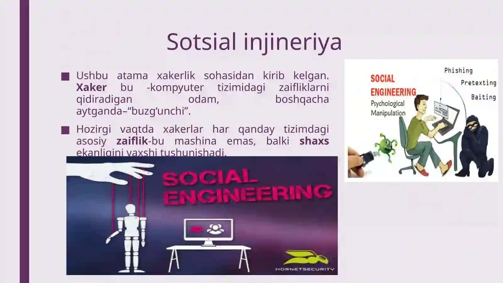 15-mavzu.Ijtimoiy injineriyaga qarshi himoya 3