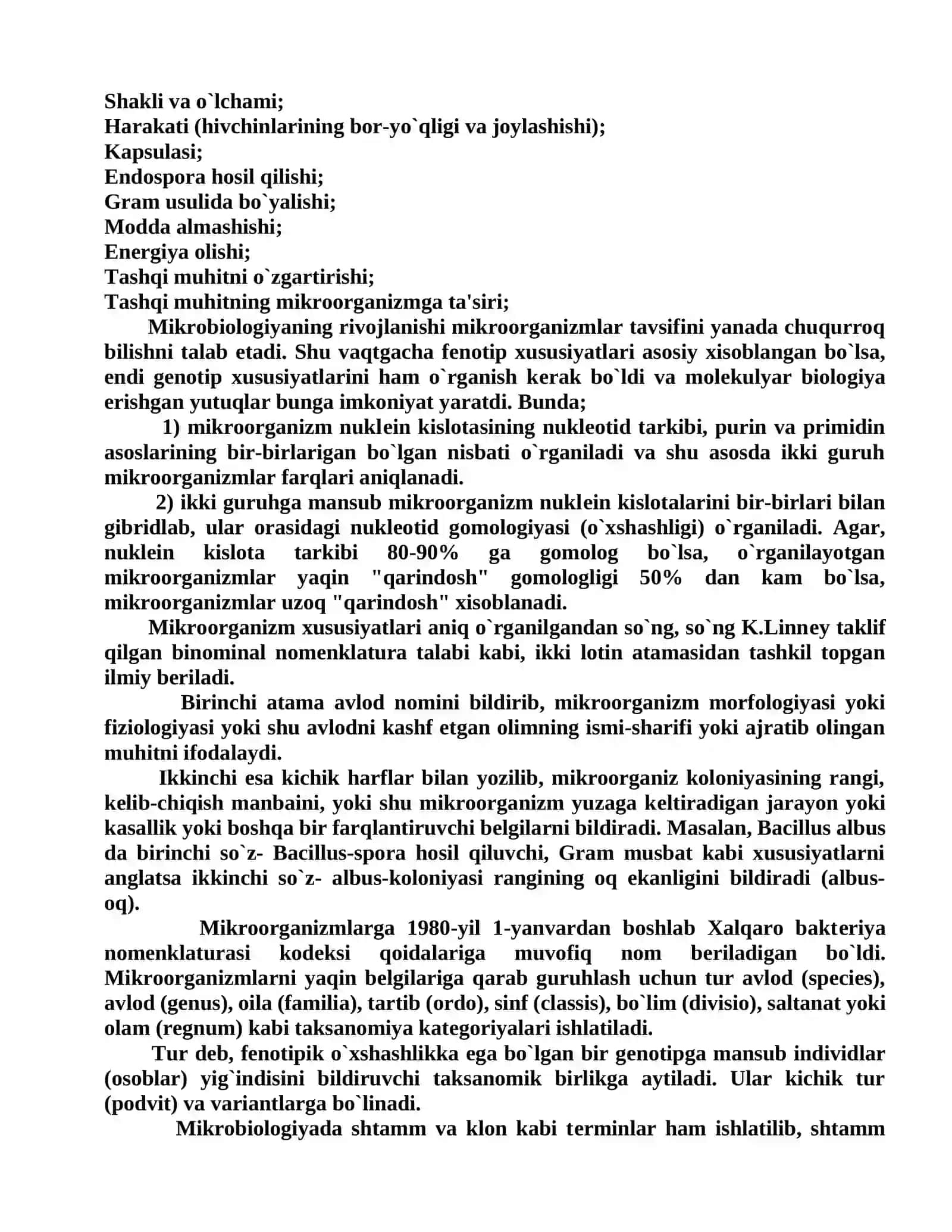 MIKRООRGАNIZMLАR VА ULАRNING KLАSSIFIKАTSIYАSI 3