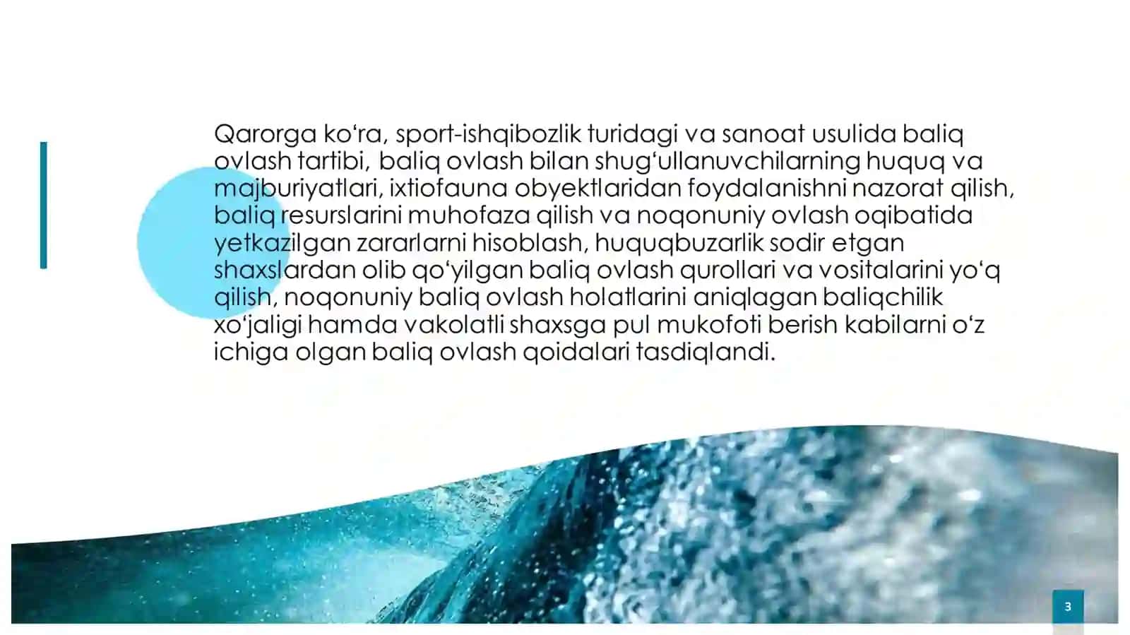 OV QILISH VA BALIQ OVLASHNI HUQUQIY TARTIBGA SOLISH 3