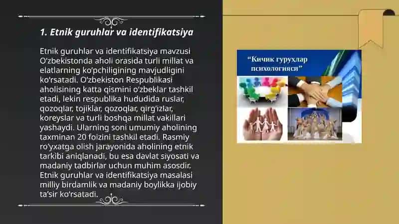 Etnik guruhlar psixologiyasi 3