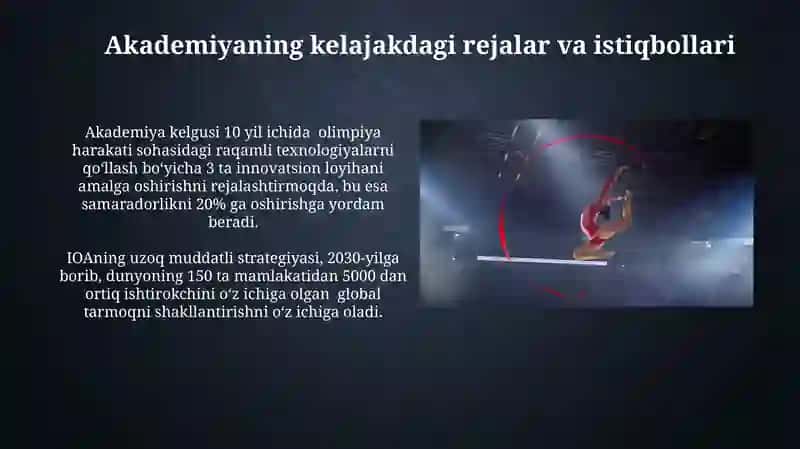 Xalqaro Olimpiya akademiyasi va uning faoliyati 3