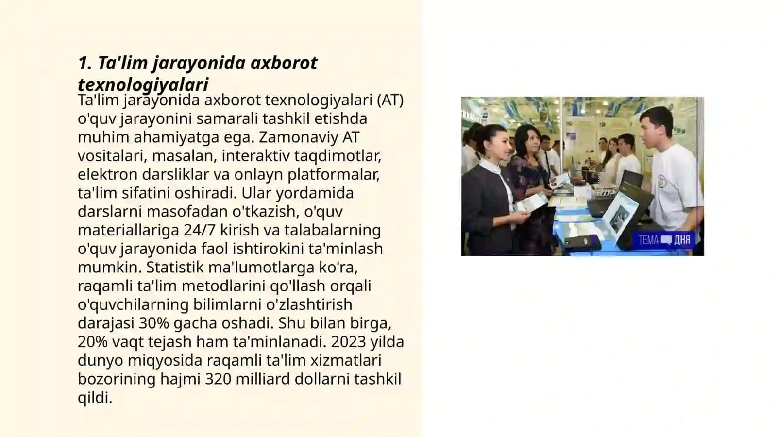 Ta'lim jarayonida axborot texnologiyalari 3