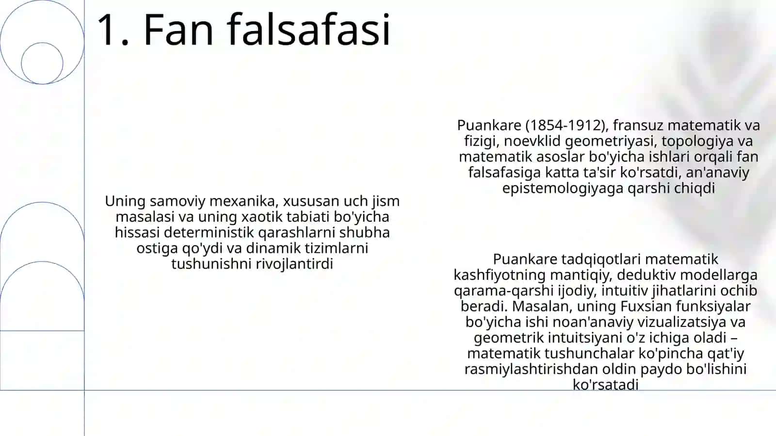 Buyuk olimlar tadqiqotlarida matematika:Anri Paunkari 3