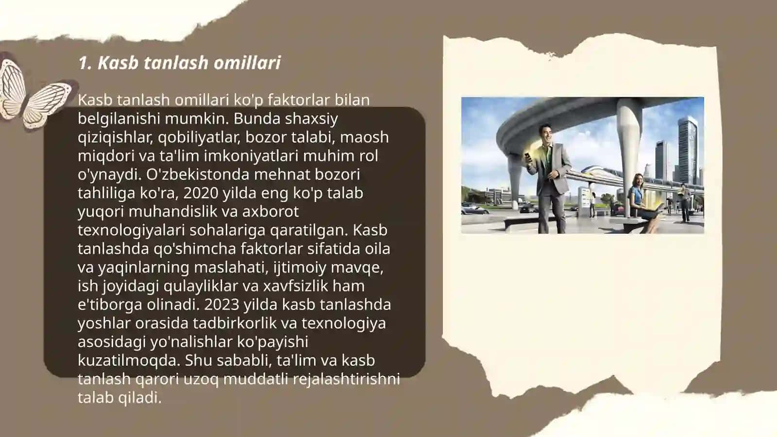 Kasb tanlash omillari 3